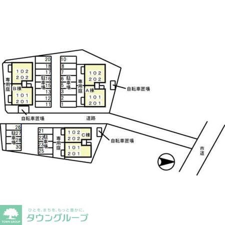 エクレーレ Cの物件内観写真